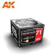 AK Interactive RCS071 Real Colors AUSCAM Colours Set Limited Edition