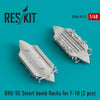 Res/Kit 48-0175 1/48 BRU-55 Smart bomb Racks for F-18 (2 pcs)