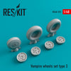 Res/Kit 48-0251 1/48 Vampire Type 3 Wheels Set
