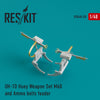 Res/Kit U48-0050 1/48 UH-1D Huey Weapon Set M60 and Ammo Belts Deader