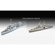 Revell 05644 1/700 Pacific Warriors USS Fletcher and USS Indianapolis Gift Set