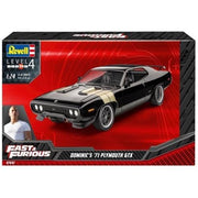 Revell 07692 1/25 Fast & Furious Dominics 1971 Plymouth GTX