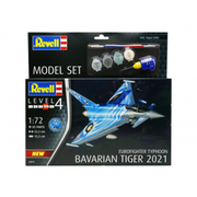 Revell 63818 1/72 Eurofighter Typhoon Bavarian Tiger 2021 Starter Set