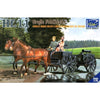 Riich 35013 1/35 Hf.11 Grose Feldkuche German Horse Drawn Hf.11 Large Field Kitchen with Figure