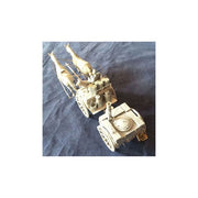 Riich 35013 1/35 Hf.11 Grose Feldkuche German Horse Drawn Hf.11 Large Field Kitchen with Figure