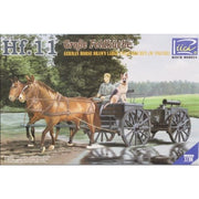 Riich 35013 1/35 Hf.11 Grose Feldkuche German Horse Drawn Hf.11 Large Field Kitchen with Figure