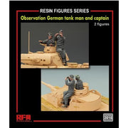 Rye Field Models 2015 1/35 Observation German Tank Man and Captain 2 Resin Figures