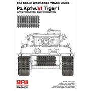Rye Field Models 5002U 1/35 Workable Track Links For Tiger I Early New Mould Upgraded Version