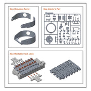 Rye Field Model 5010 1/35 Sd.Kfz. 181 Pz.kpfw.VI Ausf. E Tiger I Middle Production Otto Carius No.217