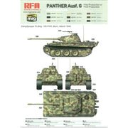 Rye Field Model 5018s 1/35 Panther Ausf.G Early/Late