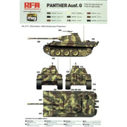 Rye Field Model 5018s 1/35 Panther Ausf.G Early/Late