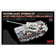 Rye Field Model 5019s 1/35 Panther Ausf.G Interior Kit with Cut Open Parts of Turret and Hull