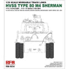 Rye Field Models 5034 1/35 Workable Track Links for Hvss T80-Track for M4 Sherman