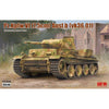 Rye Field Model 5036 1/35 Pz.Kpfw.VI Ausf.B (VK36.01) with Workable Track Links Model Kit