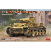 Rye Field Model 5036 1/35 Pz.Kpfw.VI Ausf.B (VK36.01) with Workable Track Links Model Kit