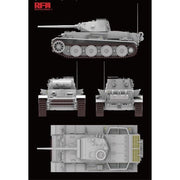 Rye Field Model 5036 1/35 Pz.Kpfw.VI Ausf.B (VK36.01) with Workable Track Links Model Kit