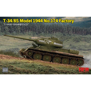 Rye Field Models 5040 1/35 T-34/85 Model 1944 No.174 Factory Plastic Model Kit