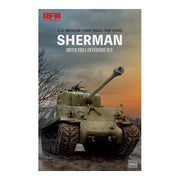 Rye Field Models 5042 1/35 M4A3 76W HVSS Sherman With full interior Plastic Model Kit