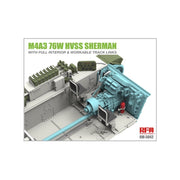 Rye Field Models 5042 1/35 M4A3 76W HVSS Sherman With full interior