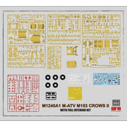 Rye Field Model 5052 1/35 M1240A1 M-ATV M153 CROWS II With Full Interior