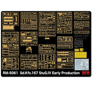 Rye Field Models 5061 1/35 Sd.Kfz.167 StuG.IV Early Production with Full Interior and Workable Track Links