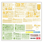 Rye Field Models 5080 1/35 Tiger I Late Production Zimmerit & Full Interior