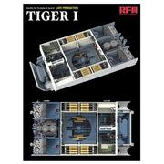 Rye Field Models 5080 1/35 Tiger I Late Production Zimmerit & Full Interior