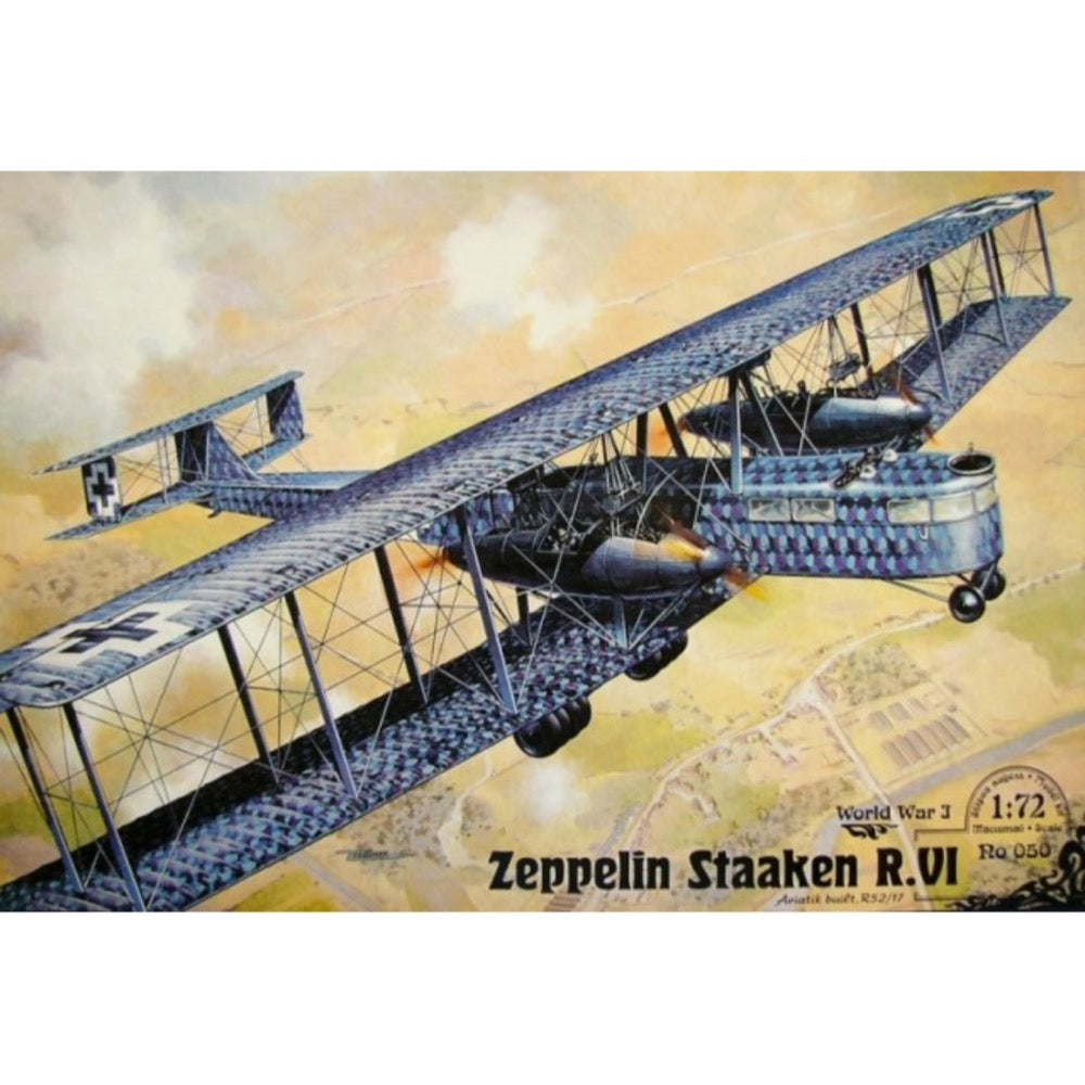 Roden 050 1/72 Zeppelin Staaken R.VI Aviatik 52/17 – Metro Hobbies