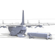 Roden 336 1/144 Douglas C-133 With PGM 17 Thor IRBM