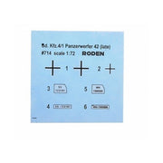 Roden 714 1/72 German Sd Kfz 4/1 Panzerwerfer 42 Late