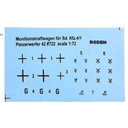 Roden 722 1/72 Sd.Kfz 4/11 Panzerwerfer 42