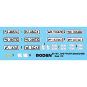 Roden 817 1/35 Ford V8-G81A Special 1938