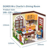 Robotime Rolife DIY Mini House Mrs Charlies Dining Room