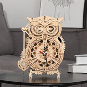 Robotime ROKR Mechanical Models Owl Clock
