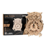 Robotime ROKR Mechanical Models Owl Clock