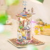 Robotime Rolife DIY Mini Glass House Bloomy House