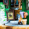 Robotime Rolife DIY Mini Glass House Magical Cafe