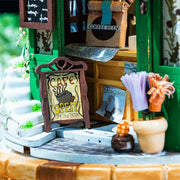 Robotime Rolife DIY Mini Glass House Magical Cafe