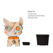 Robotime Flowerpot Puppy