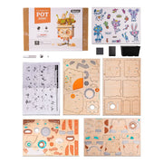 Robotime Flowerpot Bunny