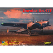 RS Models 92072 1/72 Dornier 17 F Plastic Model Kit