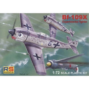 RS Models 1/72 Messerschmitt Bf-109X Decals Lutwaffe and Great Britain