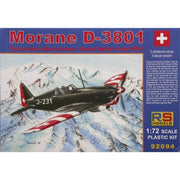 RS Models 92094 1/72 Morane D-3801 Plastic Model Kit