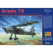 RS Models 92099 1/72 Arado 76 in A/B Schulen Plastic Model Kit
