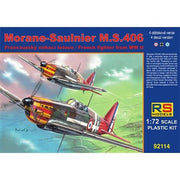 RS Models 92114 1/72 Morane Saulnier MS.406 Plastic Model Kit