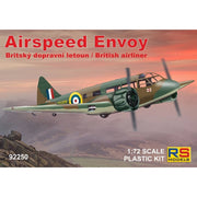 RS Models 92250 1/72 Airspeed Envoy British Airliner Cheetah Engine Plastic Model Kit