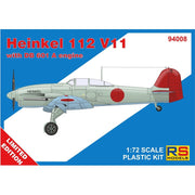 RS Models 94008 1/72 Heinkel 112 V11 with DB 601 A Engine