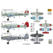 RS Models 94008 1/72 Heinkel 112 V11 with DB 601 A Engine