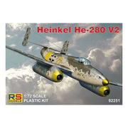 RS Models 92251 1/72 Heinkel He-280 V2 Plastic Model Kit