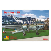 RS Models 92243 1/72 Dornier 17 K Plastic Model Kit
